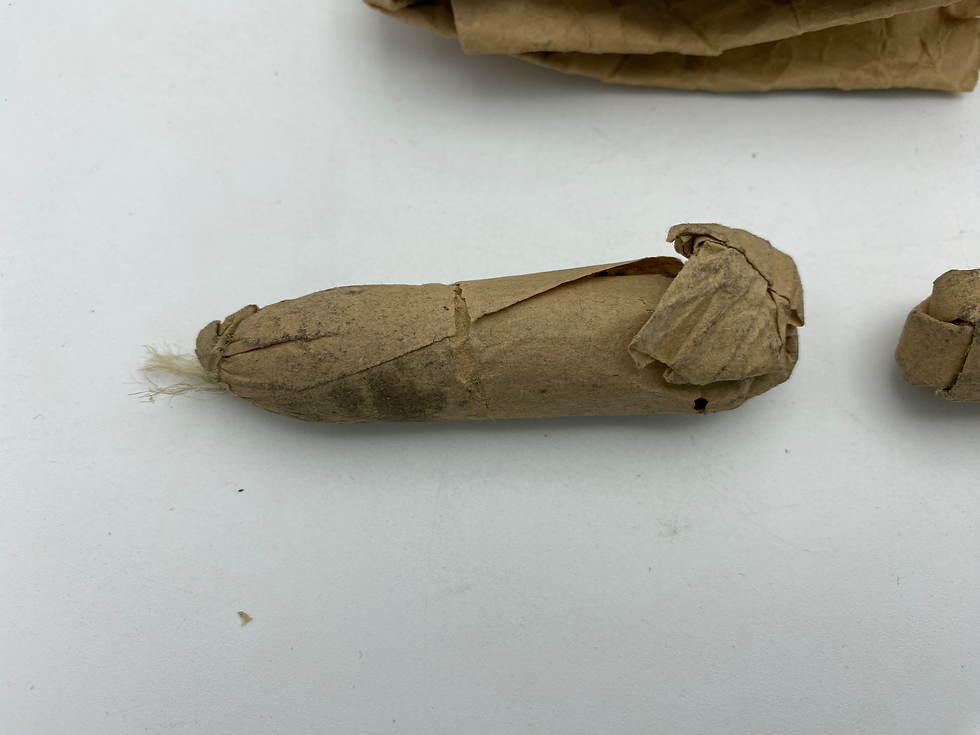 Thumbnail: .58 Paper Cartridges St. Louis Arsenal 1864