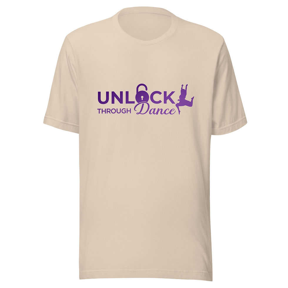 Thumbnail: Unlock through Dance Unisex t-shirt