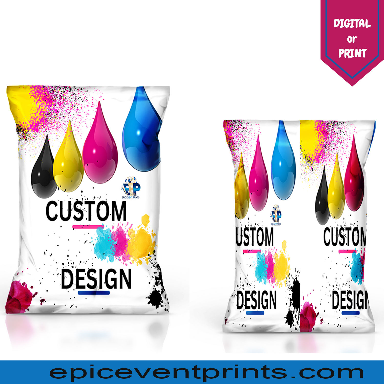 Custom Party Chip Bags