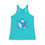 Thumbnail: Manta Ray Mandala - Women's Tri-Blend Racerback Tank