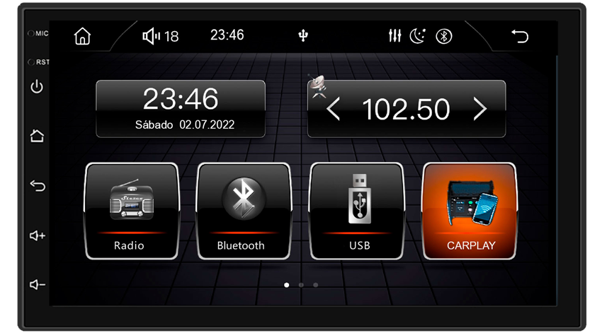 Multimidia 7 Polegadas Roadstar RS-7200BR