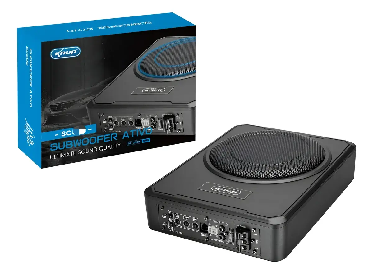 Caixa Subwoofer Slim 8 Polegadas