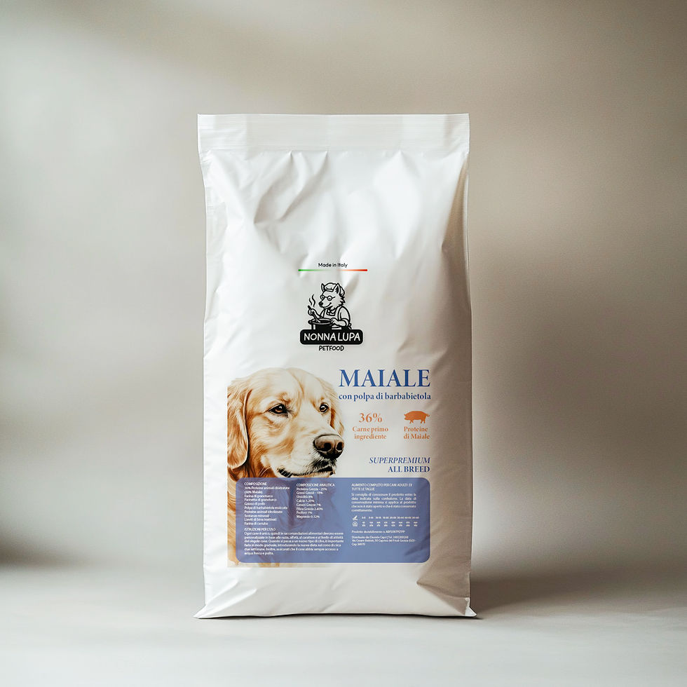 MAIALE con mix vitaminico e polpa di barbabietola