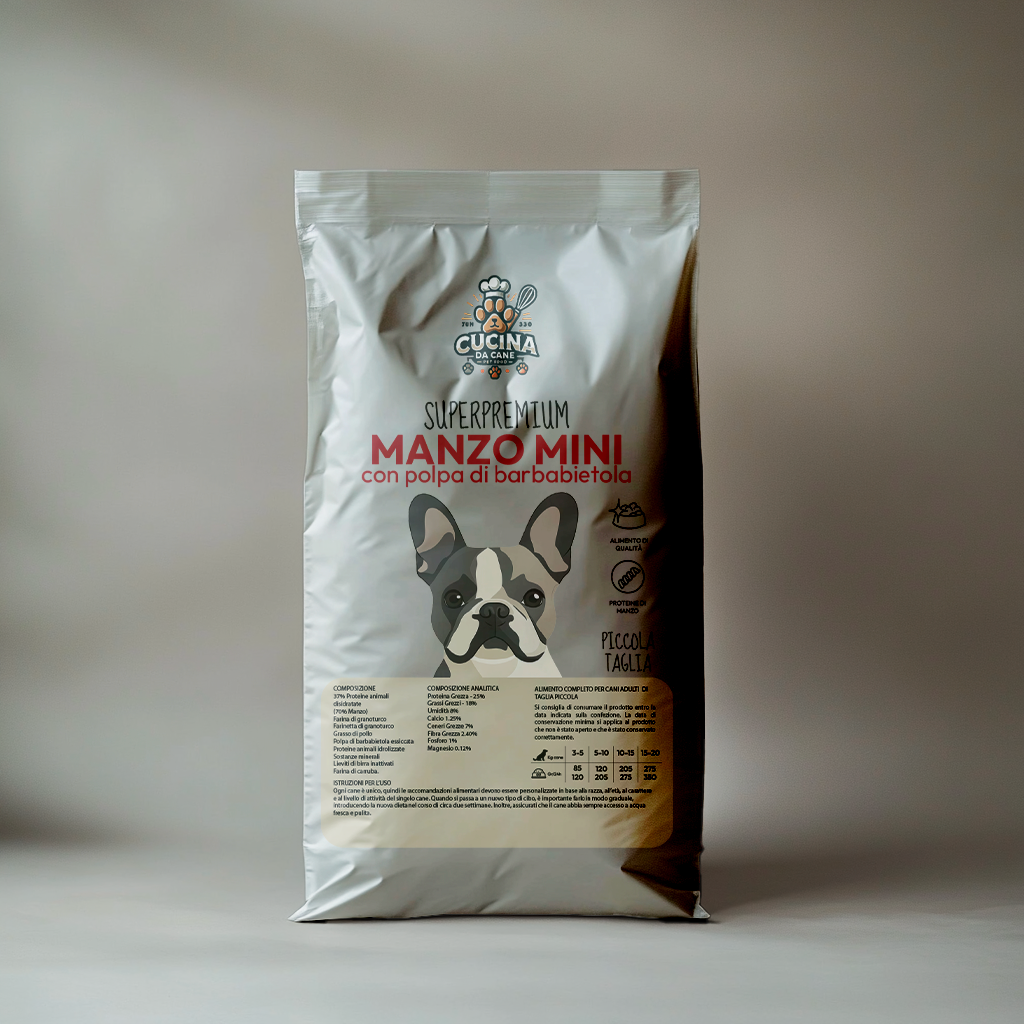 MANZO MINI con mix vitaminico e polpa di barbabietola