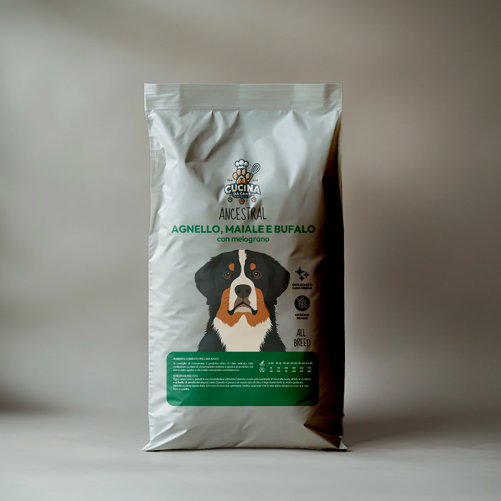 AGNELLO, MAIALE E BUFALO con melograno