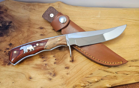 Knife with Wood Handle
