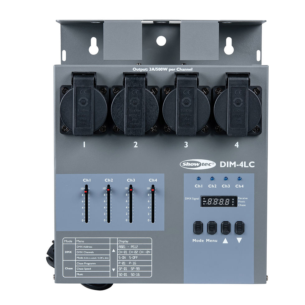 Miniature : Gradateur 4 circuits 5A