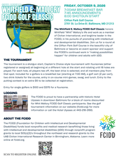 Show People Your Business Cares--Support the Whitfield E. Mallory FCIDD Golf Classic!