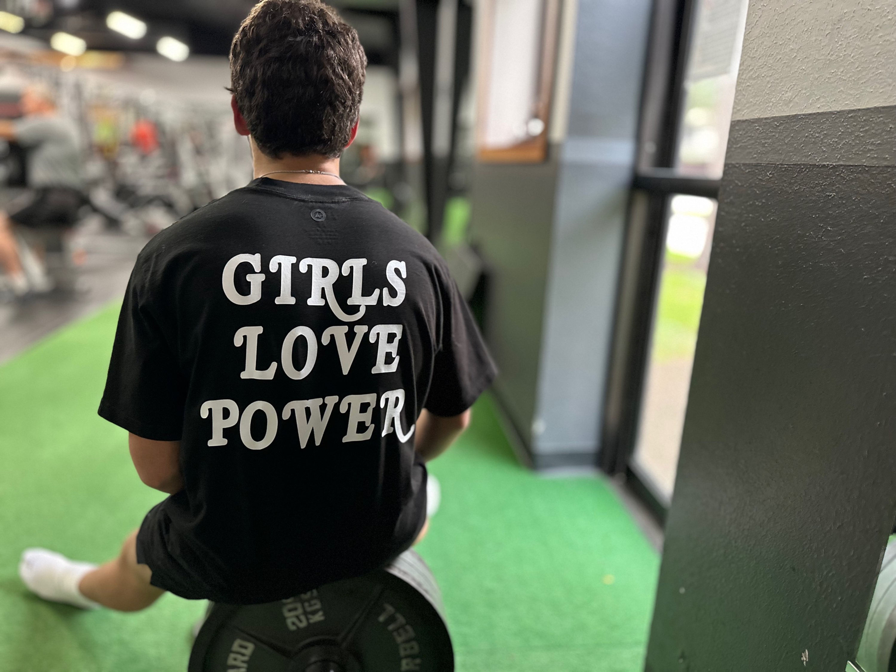 OVERSIZED GLP TEE BLACK