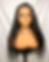 Model is wearing an Indian Wavy lace Frontal wig Front View