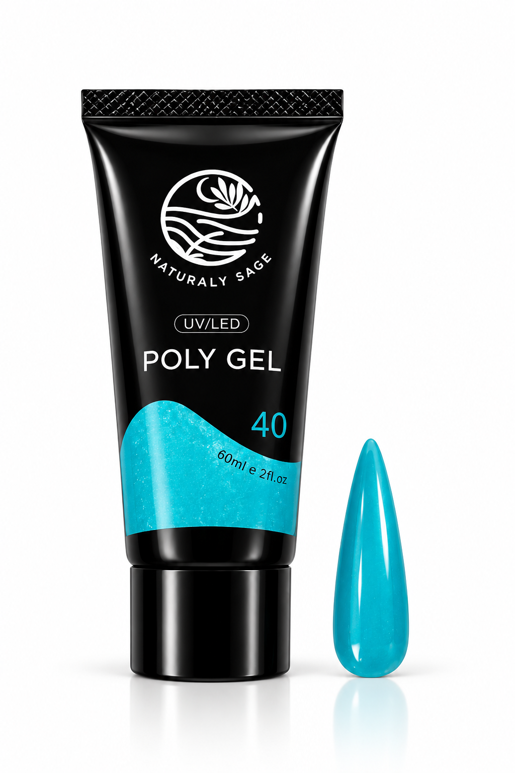 Poly Gel #40. Aquamarine 2fl.oz