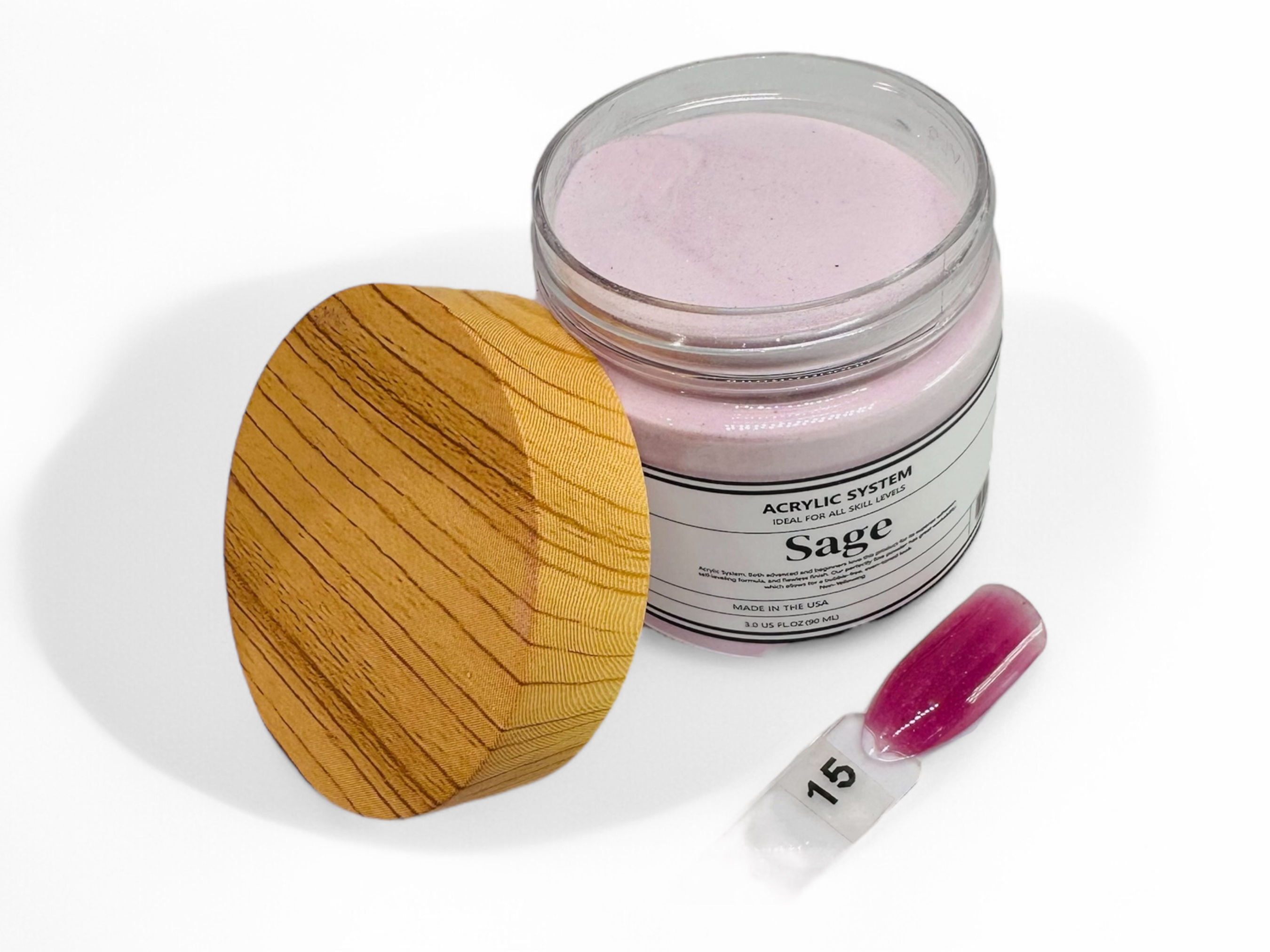 Acrylic Powder #15 Sangria 3oz