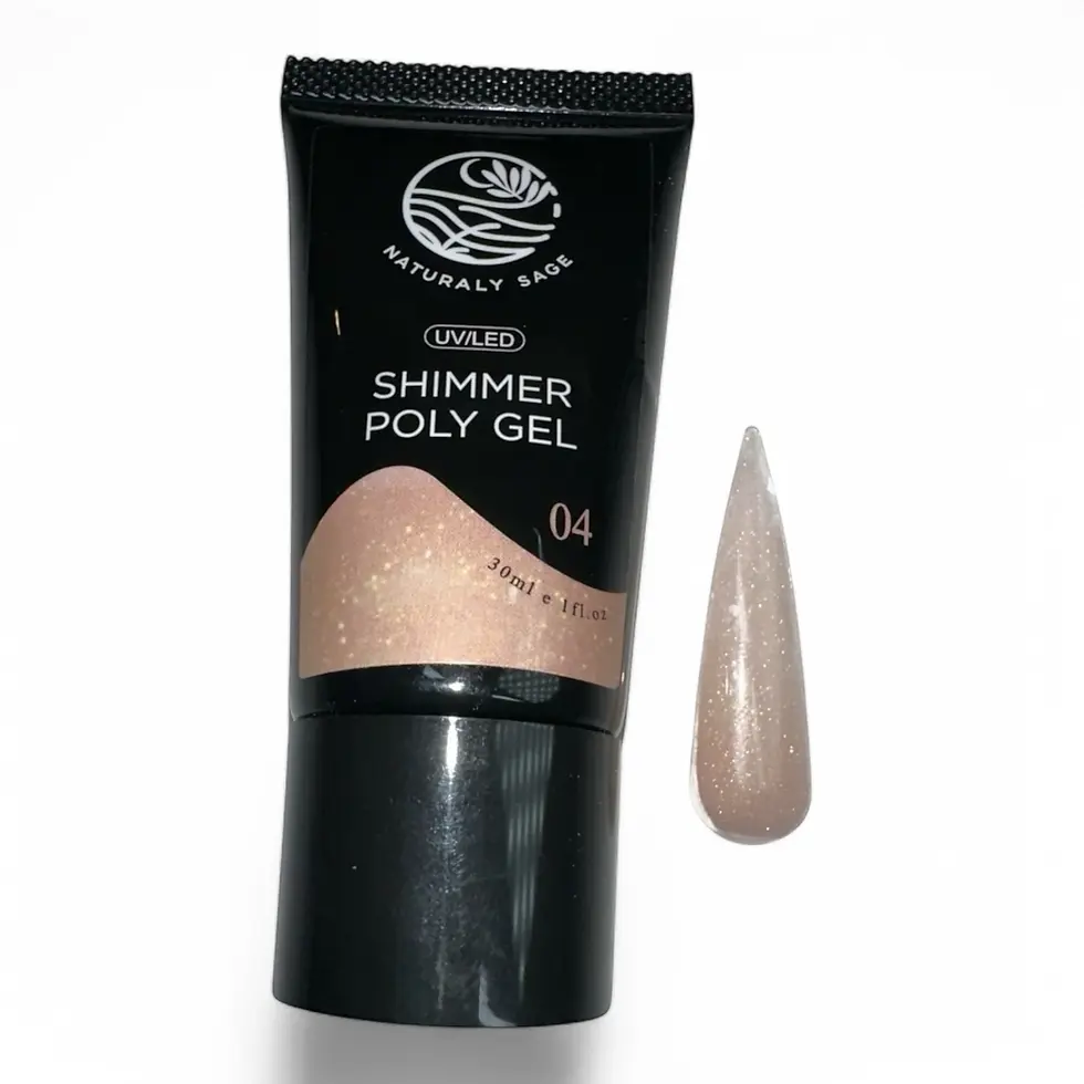 Gel de poliuretano brillante n.° 04. Champán espumoso, 56 ml