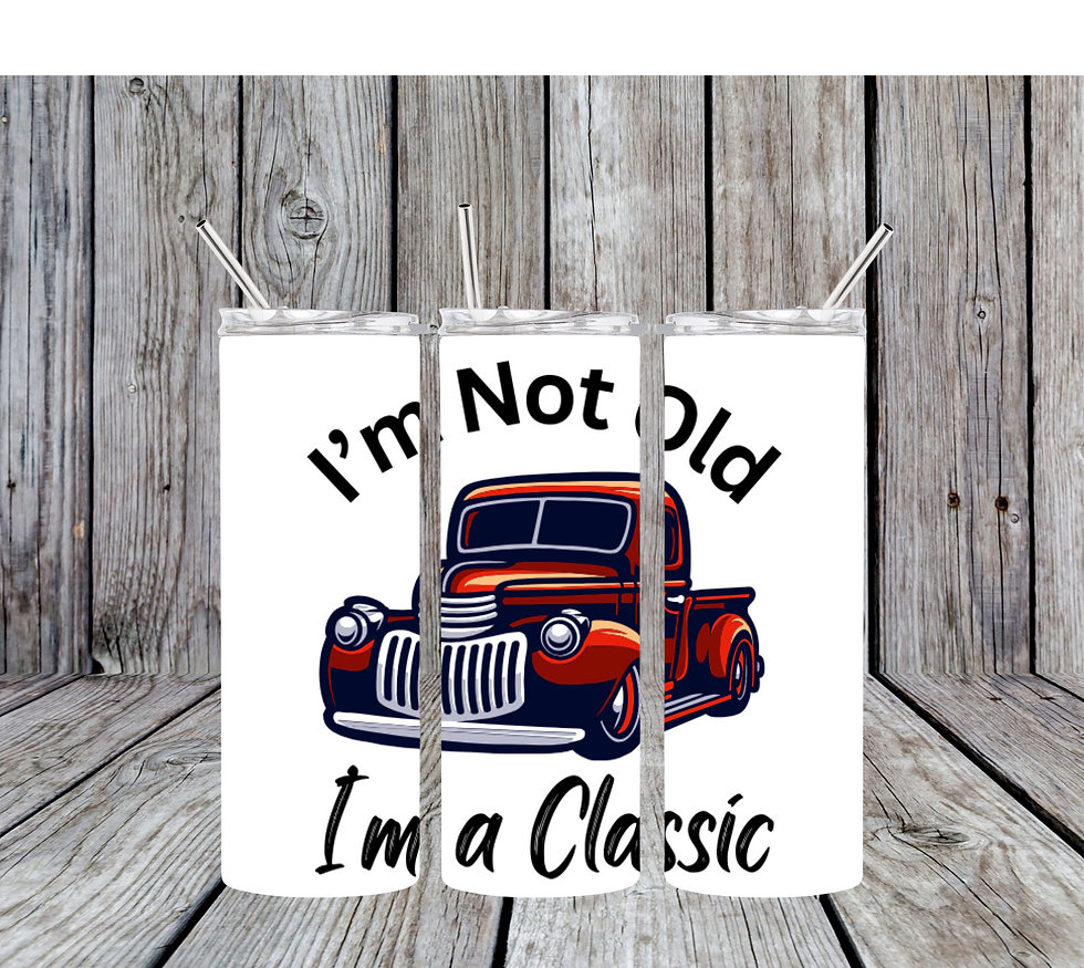 "I'm Not Old" Classic Truck 20oz Tumbler