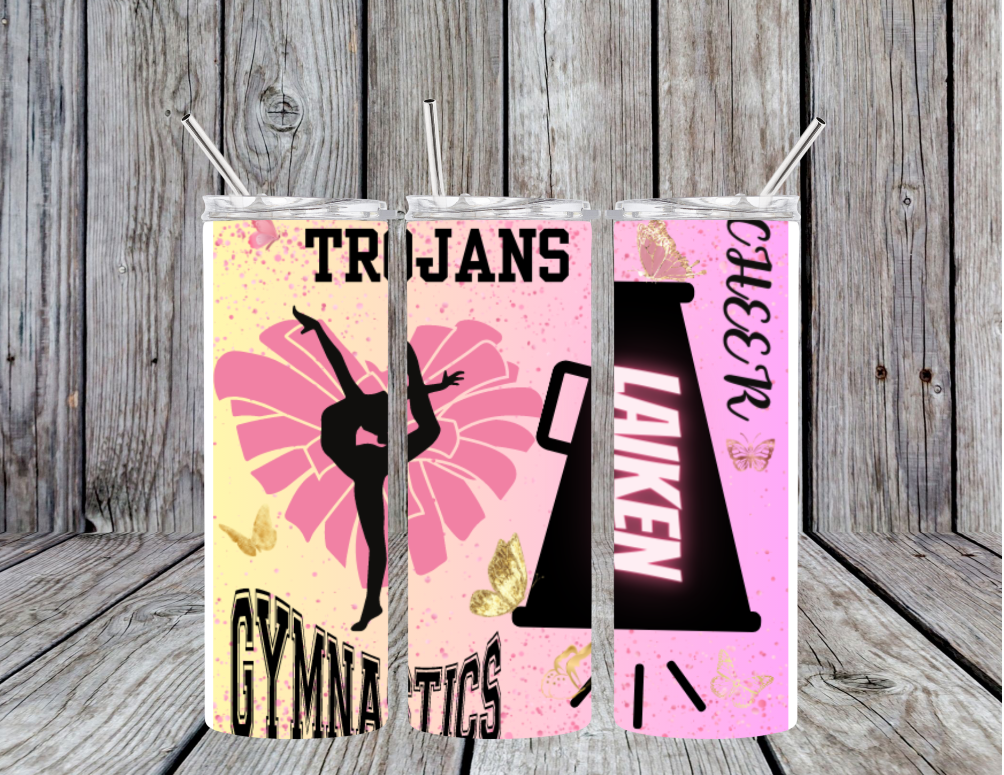 Cheer & Gymnastics Customizable 20oz Tumbler