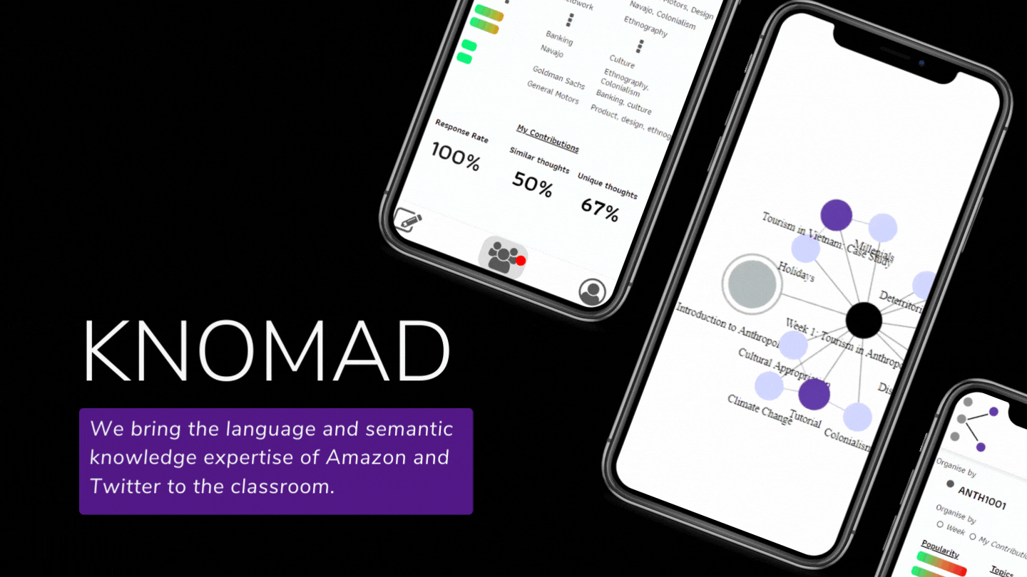 Purple App Phone Mockup Sales Marketing Presentation.gif