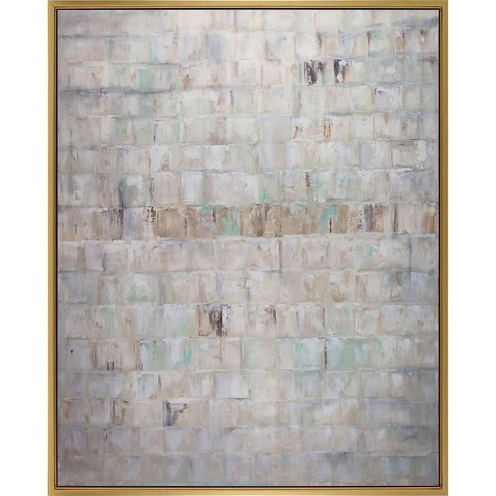 Thumbnail: Jade Wall - 54" x 68"