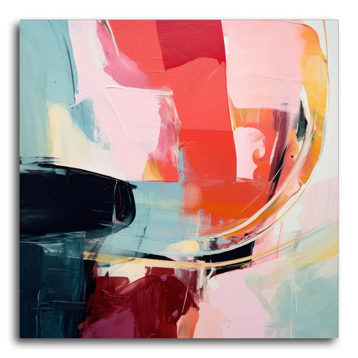 Decadence III I - 28" x 28"