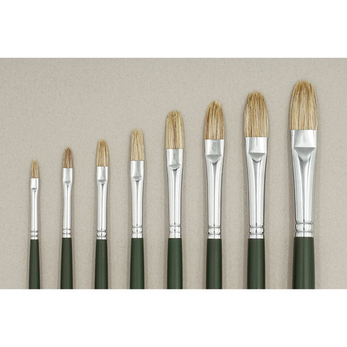 イミテーションオックス油彩筆 OXF (丸平型) | （株）中里