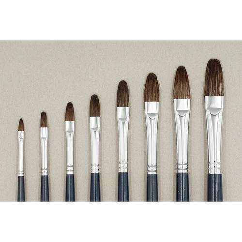 狸混毛油彩筆 N (丸平型) | （株）中里