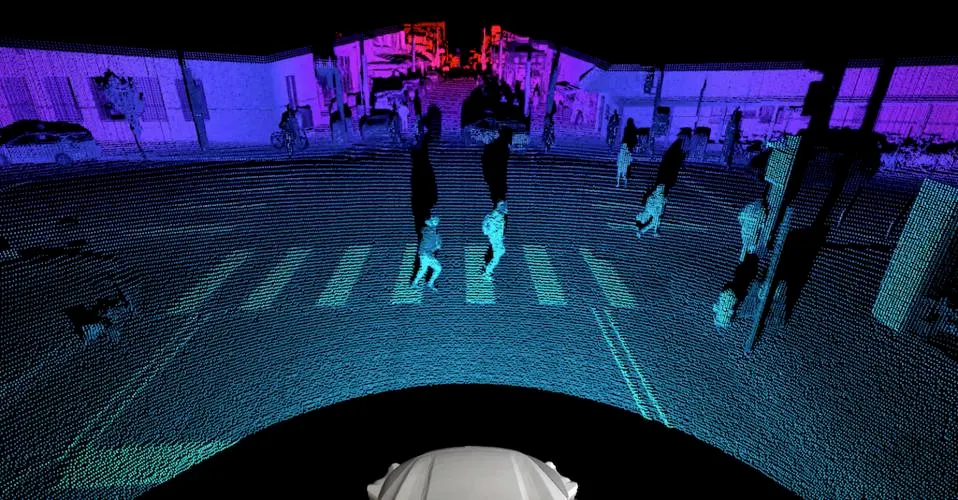 Image from Argo AI's in-house LIDAR