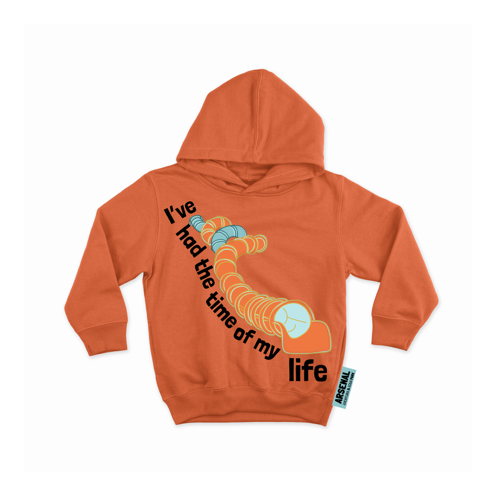 Hoodie illustration design mockup