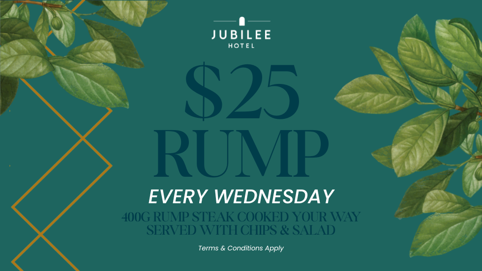 $25 Wednesday Rump