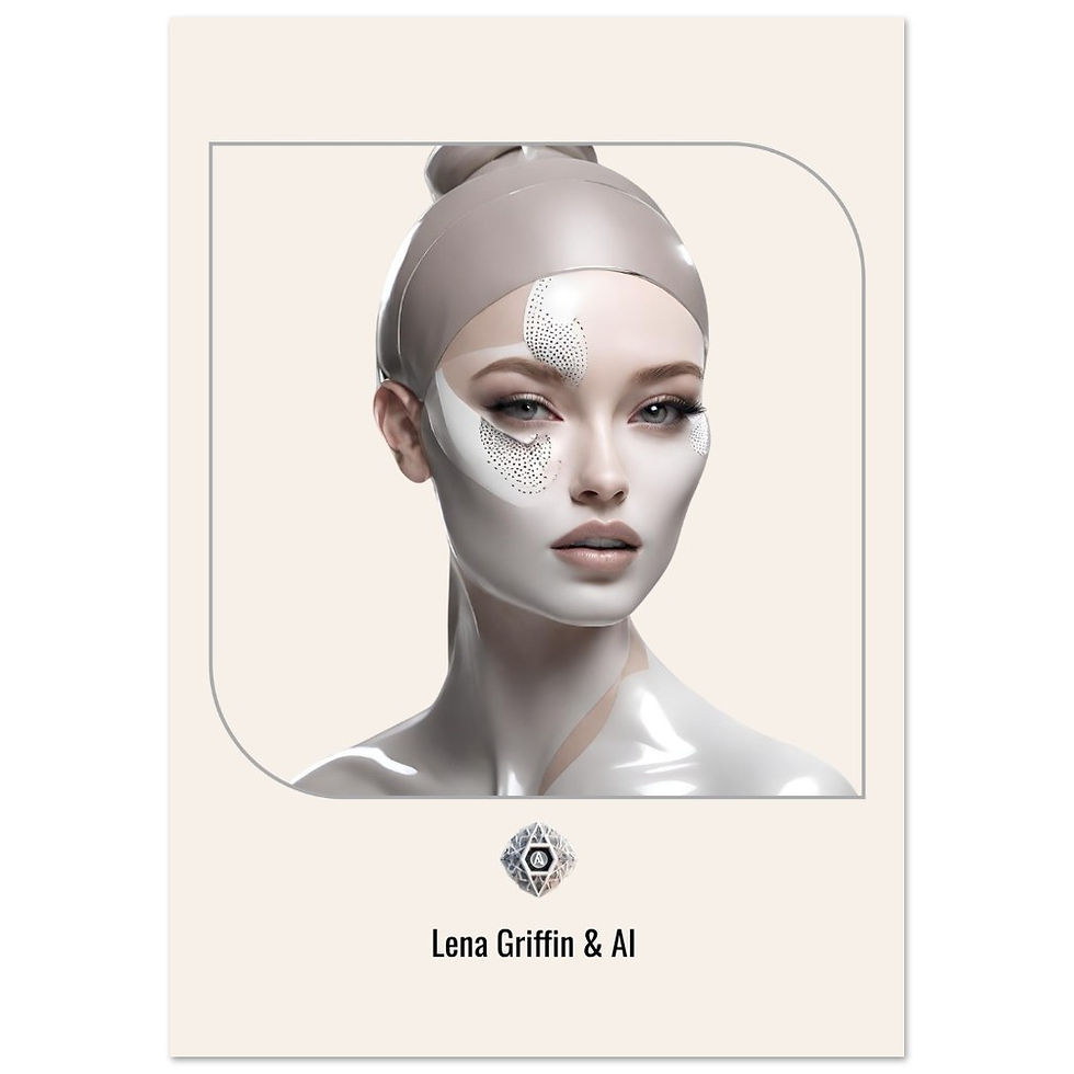 AI-Generated Portrait of Elian Woman – Stunning Art Print