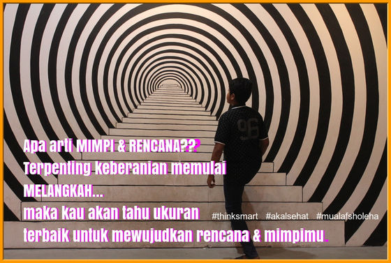 Keberanian Melangkah