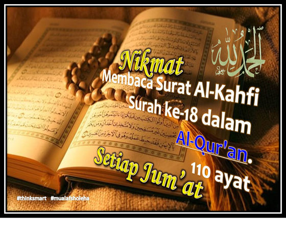 Nikmat Jumat membaca Al Kahfi