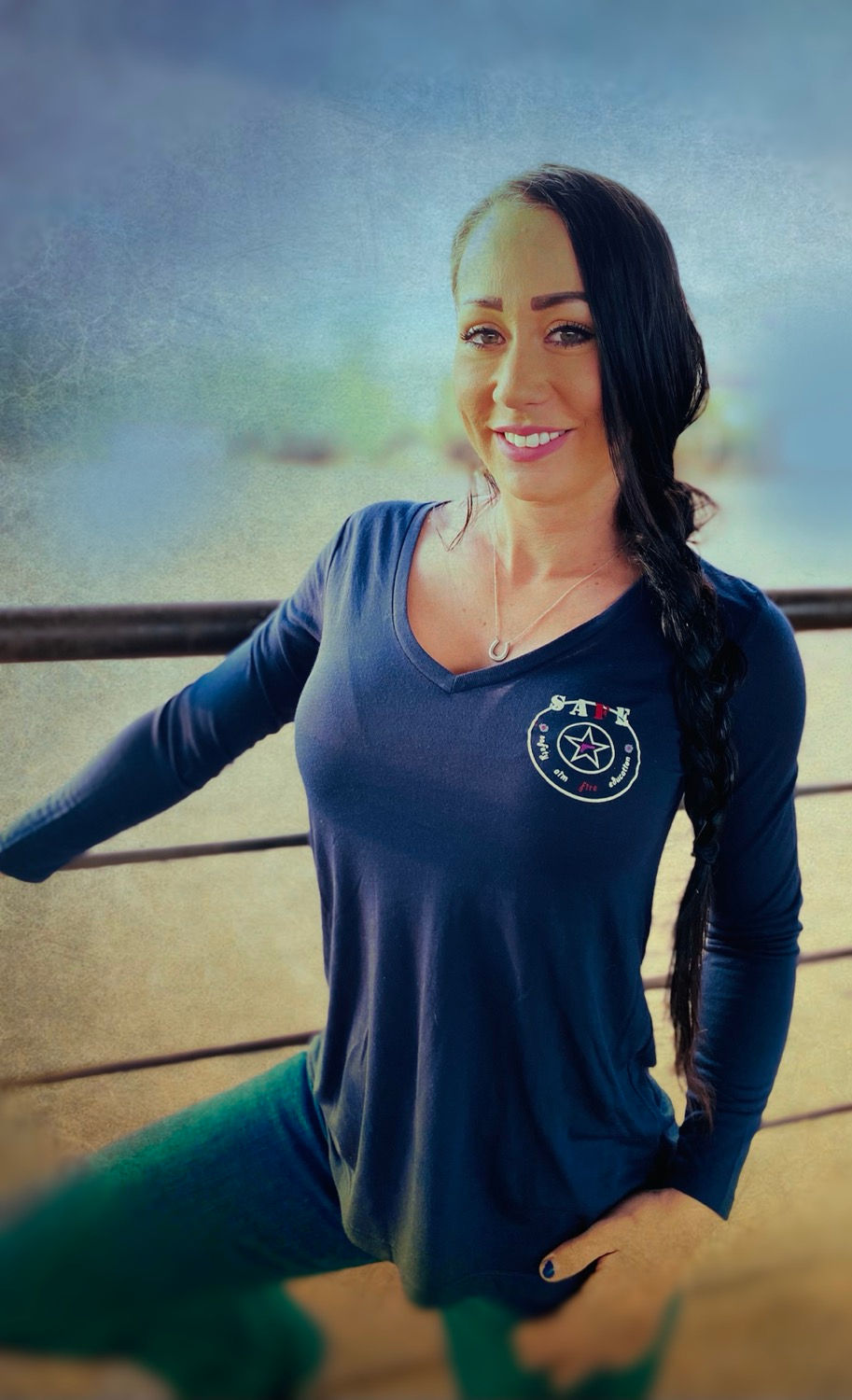 Thumbnail: SAFE Women's V-Neck