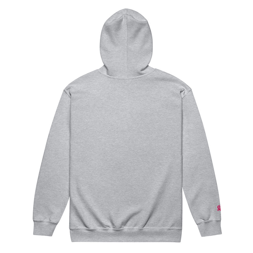 Thumbnail: Discover the "Coleus Mama" Heavy Blend Zip Hoodie, a soft fleece unisex full-zip hoodie. Perfect for plant lovers, stay cozy