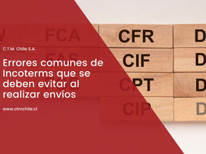 Errores comunes de Incoterms que se deben evitar al realizar envíos