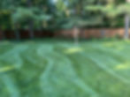 American Pride Mowing Stripes