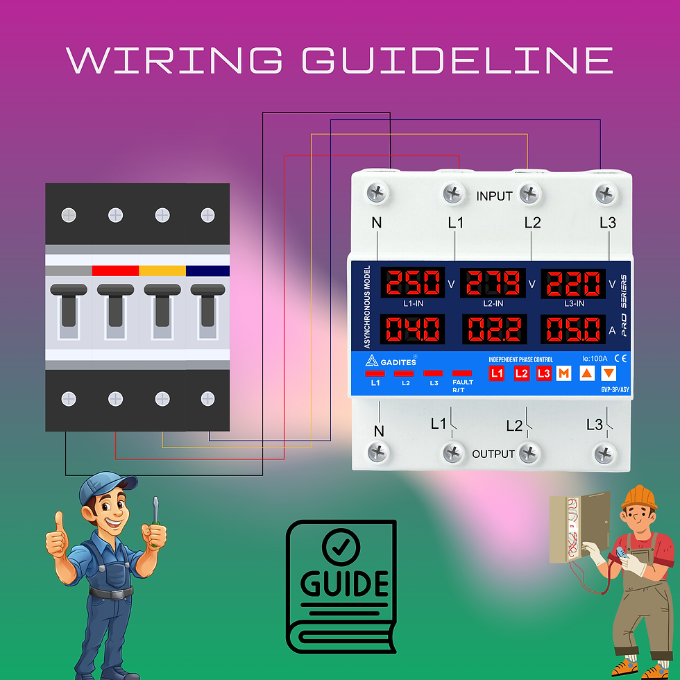 Thumbnail: Latest Advanced 3-Phase Voltage Protector Device | Separate Phase Control
