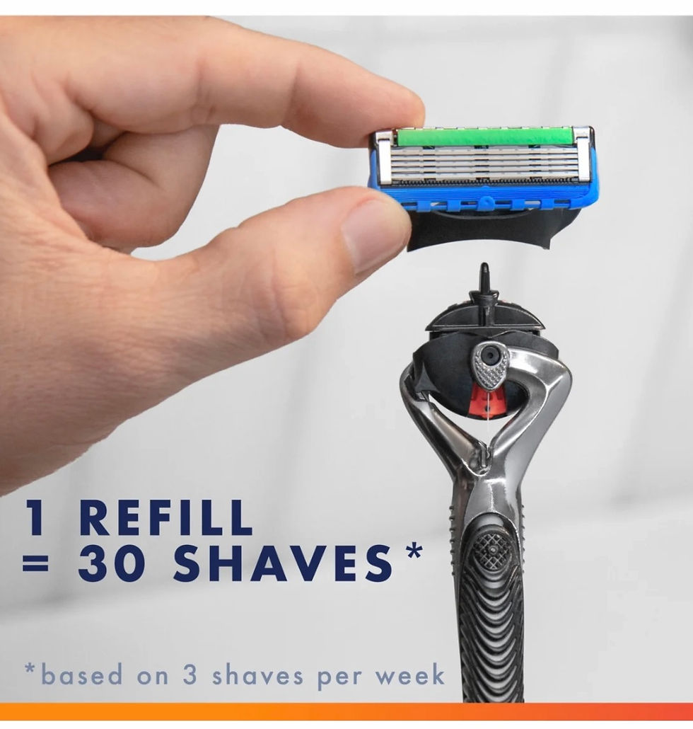 Thumbnail: Gillette Proglide Mens Razor Blade Refills, 12 Count