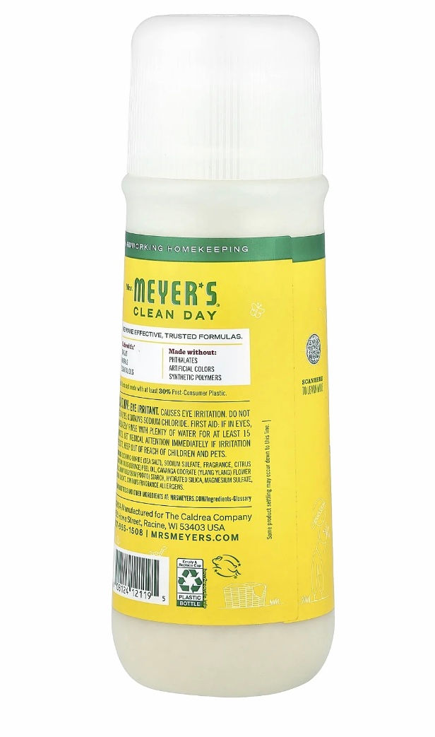 Thumbnail: Mrs. Meyers Clean Day Laundry Scent Booster, Honeysuckle , 18 oz (510 g)