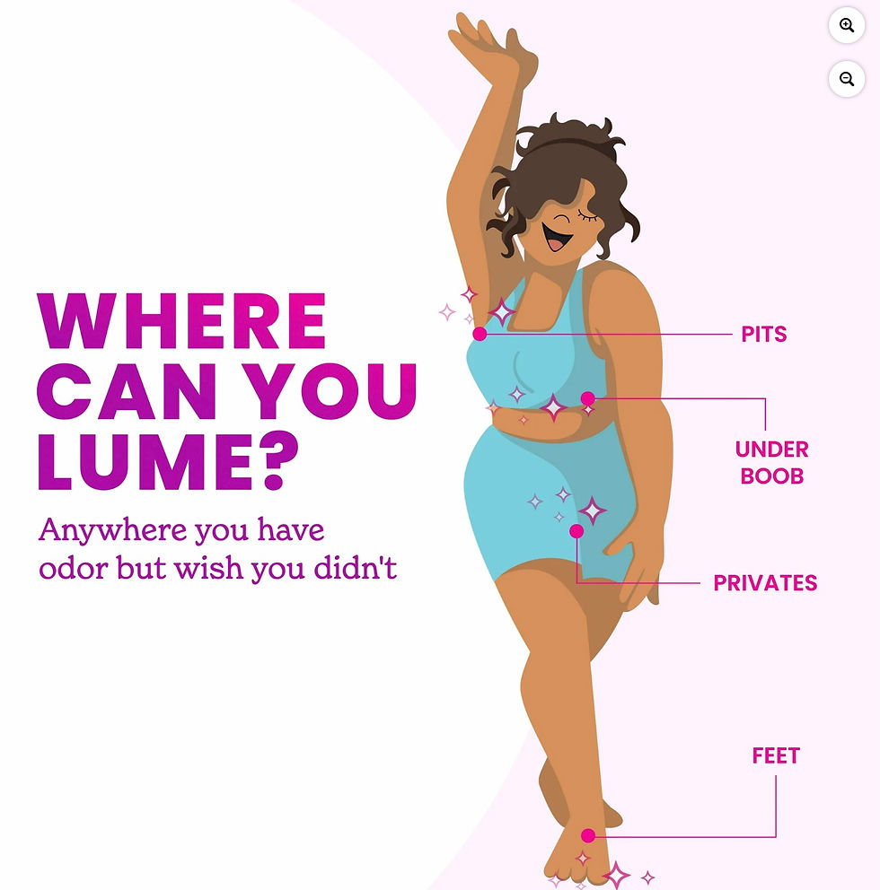 Thumbnail: Lume Whole Body Deodorant for Women, Spray Deodorant, Aluminum Free, Lavender Sa