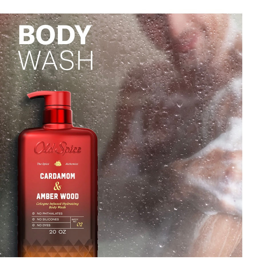 Thumbnail: Old Spice Body Wash for Men, The Spice Alchemist Collection, Cardamom and Amber 