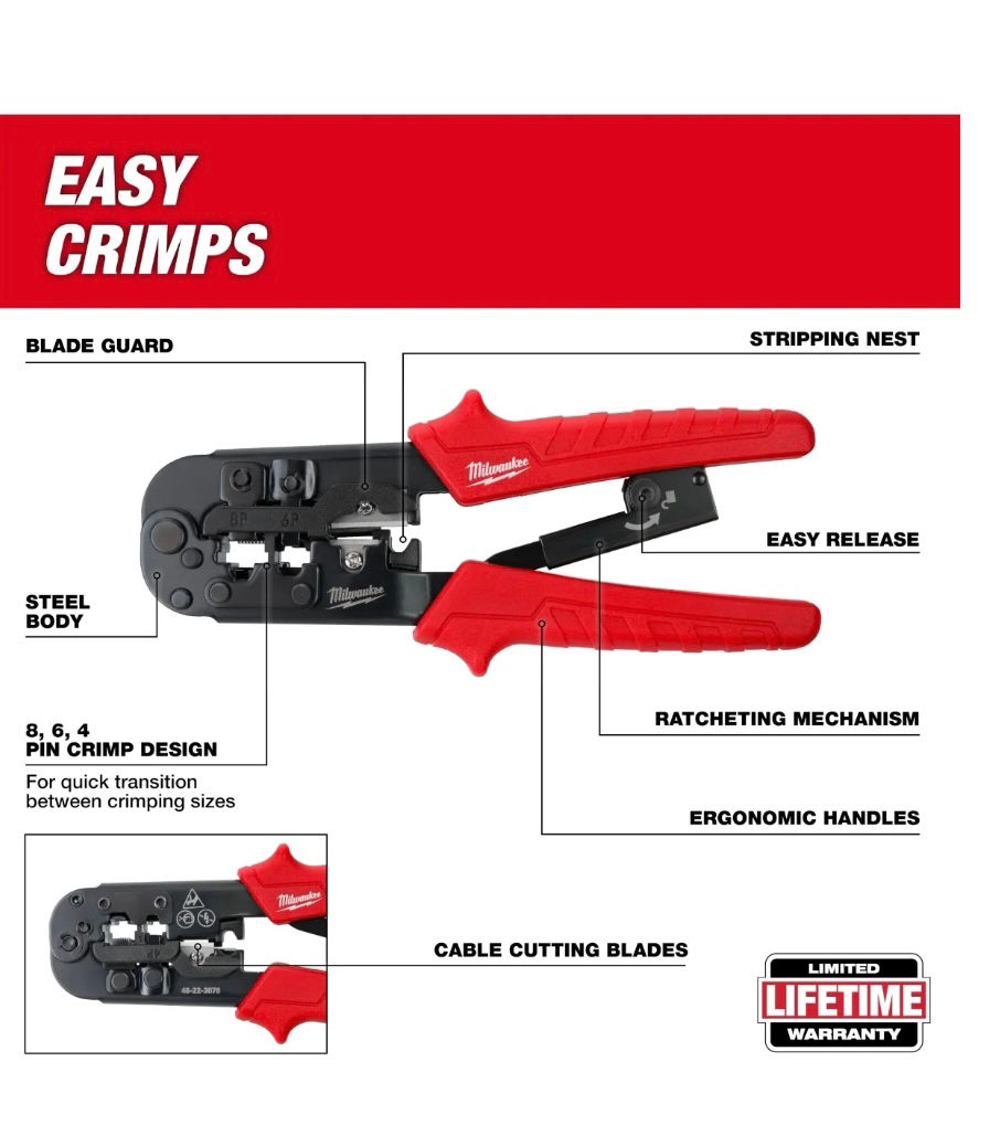 Thumbnail: Milwaukee Tool Twisted Pair Install Kit
