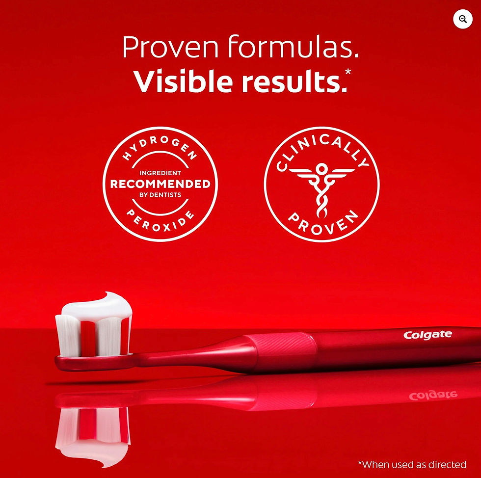 Thumbnail: Colgate Optic White Advanced Icy Fresh Toothpaste with 2% Hydrogen Peroxide, Min