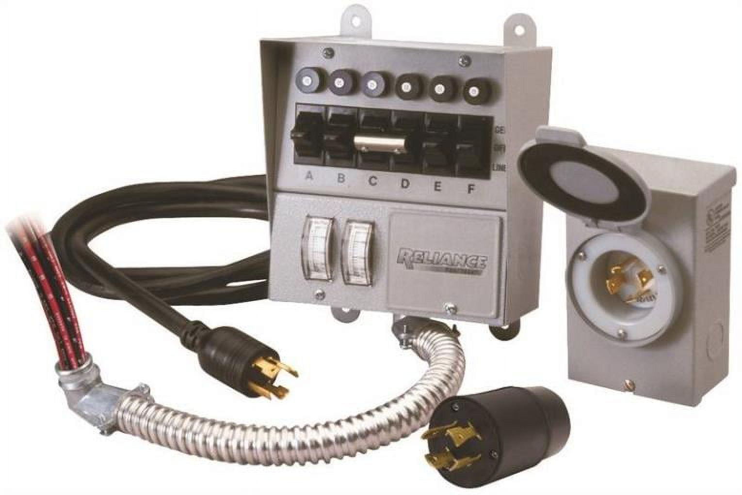 Reliance Controls Pro/Tran 31406CRK Transfer Switch Kit 60 A 120/250 V 7500