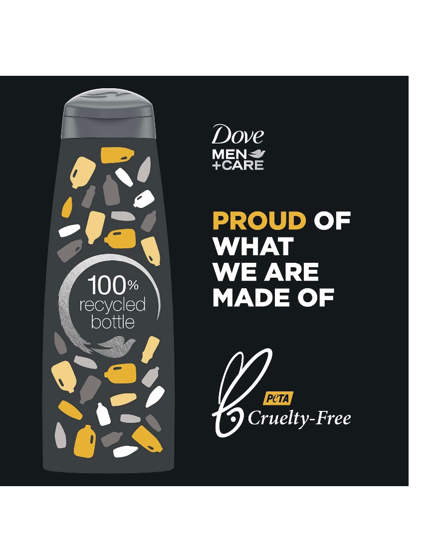 Thumbnail: Dove Men+Care 2-in-1 Shampoo and Conditioner, Thick and Strong, 12 Oz