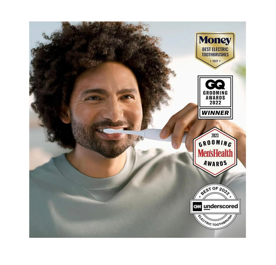 Thumbnail: Philips Sonicare 4100 Power Toothbrush, Rechargeable Electric Toothbrush