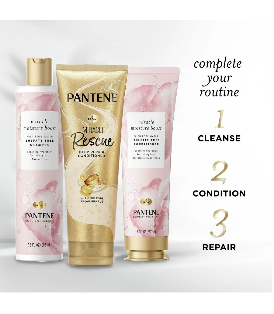 Thumbnail: Pantene Pro-V Conditioner Nutrient Blends Miracle Moisture Boost, 8 fl oz