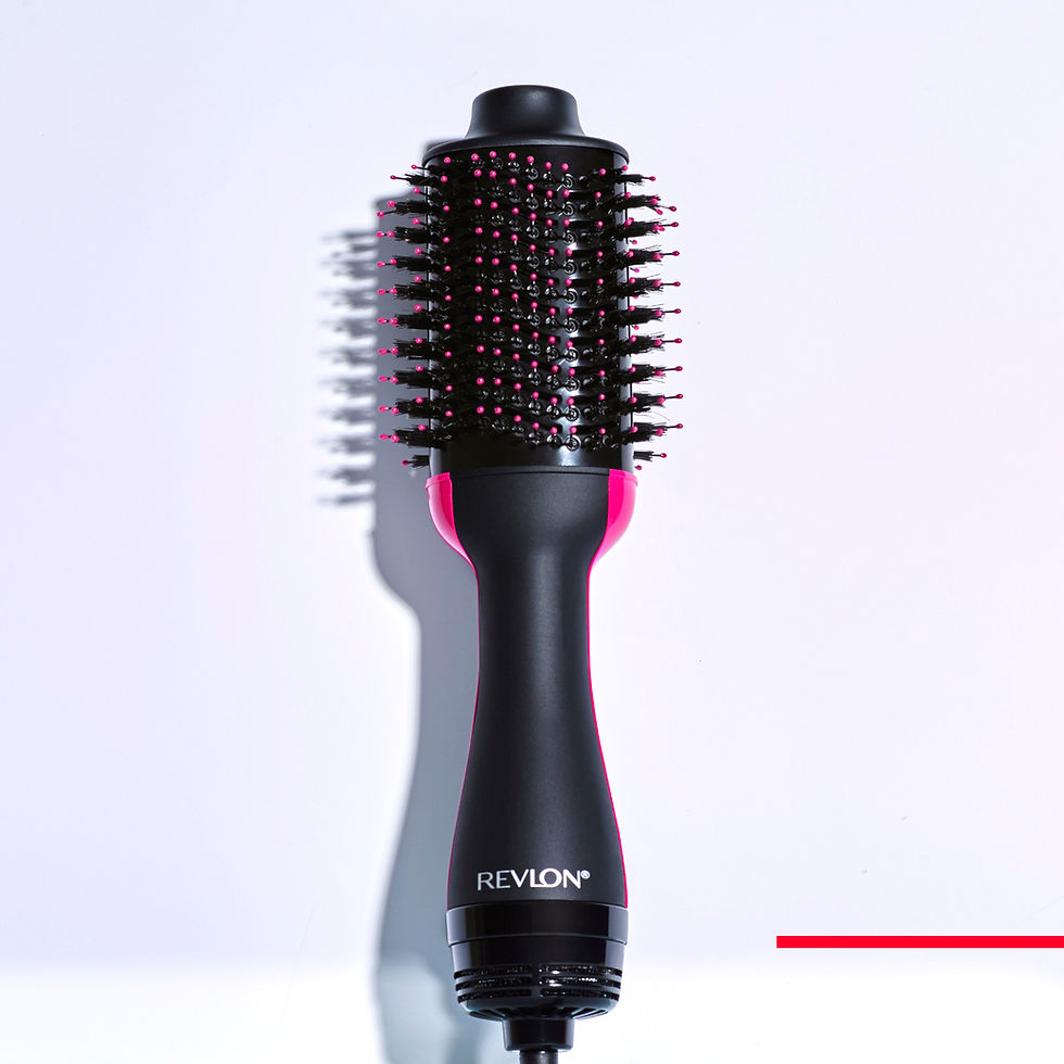 Thumbnail: Revlon One-Step Ceramic Hair Dryer & Volumizer Hot Air Brush, Black