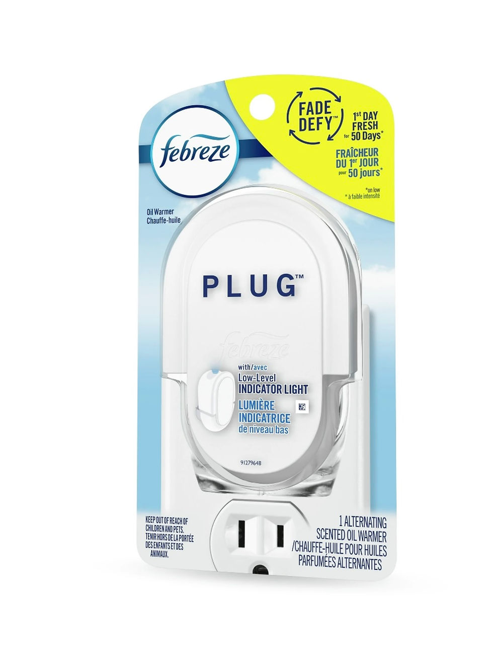 Thumbnail: Febreze Plug In Air Freshener, Odor-Fighting Scented Oil Refill, Warmer Device