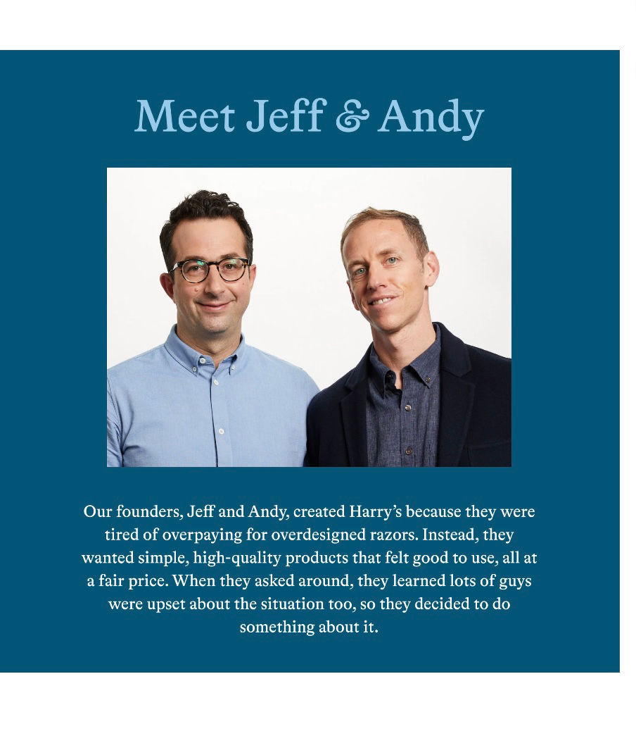 Thumbnail: Harry's Shaving Razor for Men with 2 Razor Blade Refill Cartridges, Ember Orange