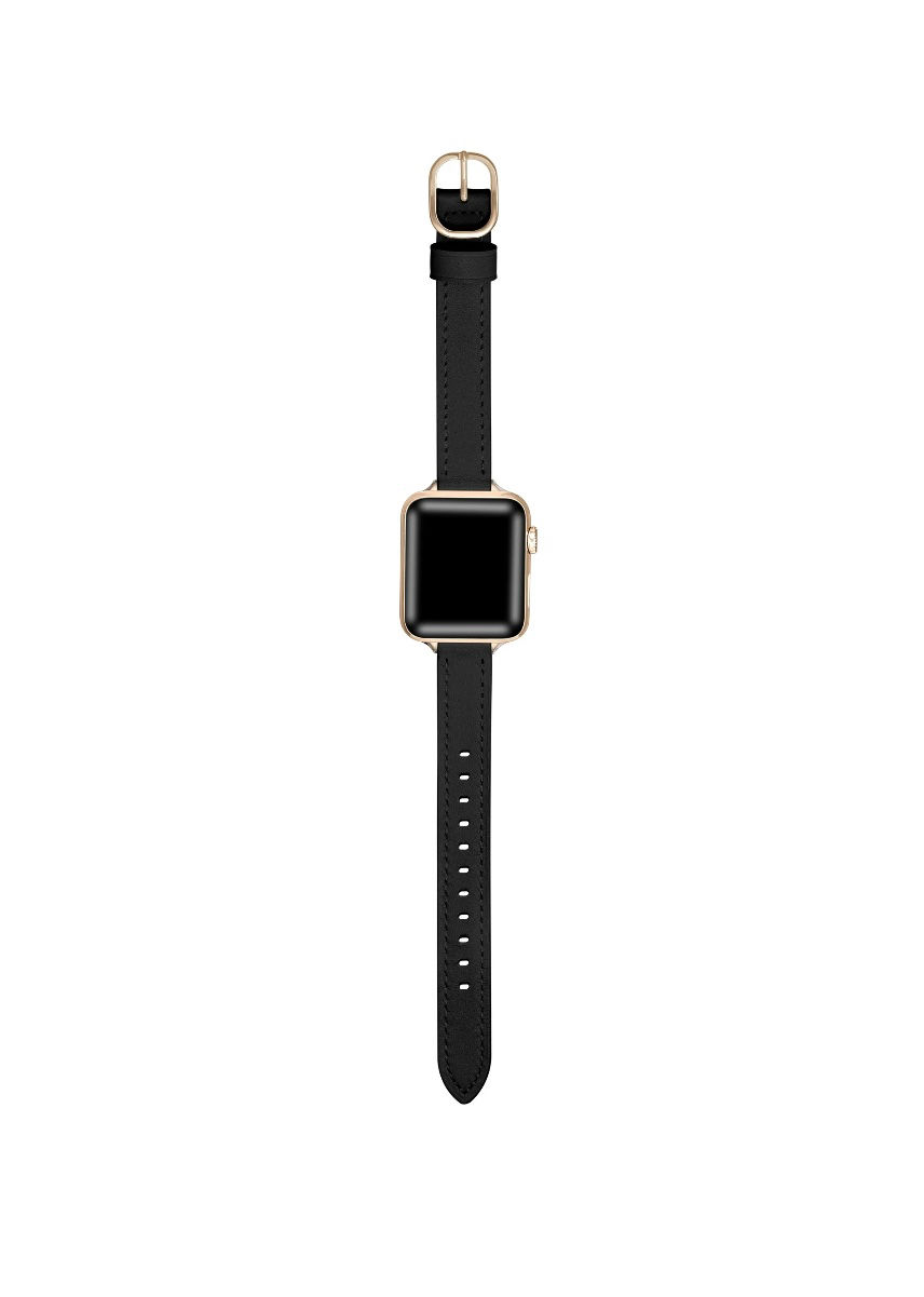 Thumbnail: Carmen Faux Leather Band for Apple Watch, Samsung, Garmin, 20mm band models