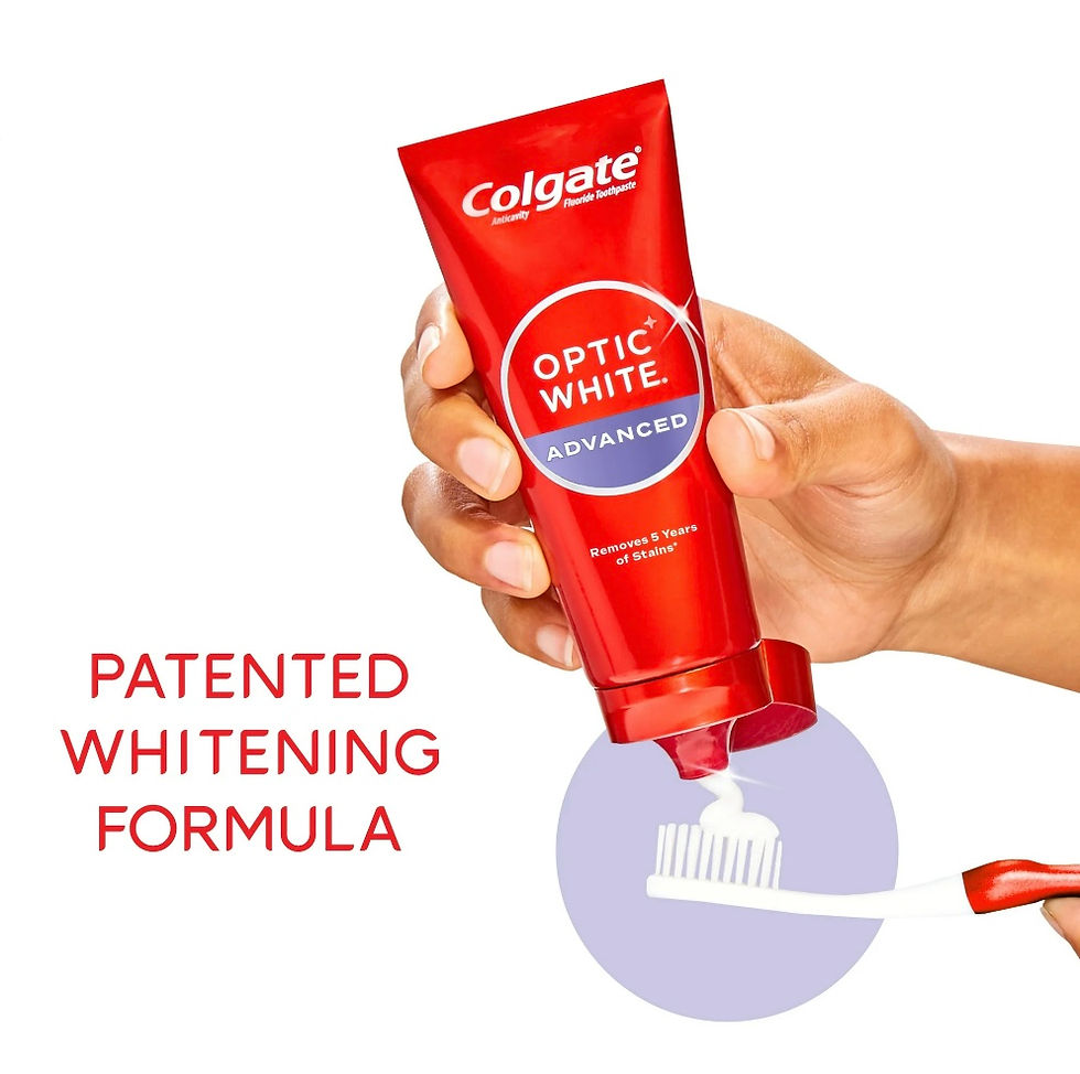 Thumbnail: Colgate Optic White Advanced Hydrogen Peroxide Whitening Toothpaste, Mint, 3.2 o